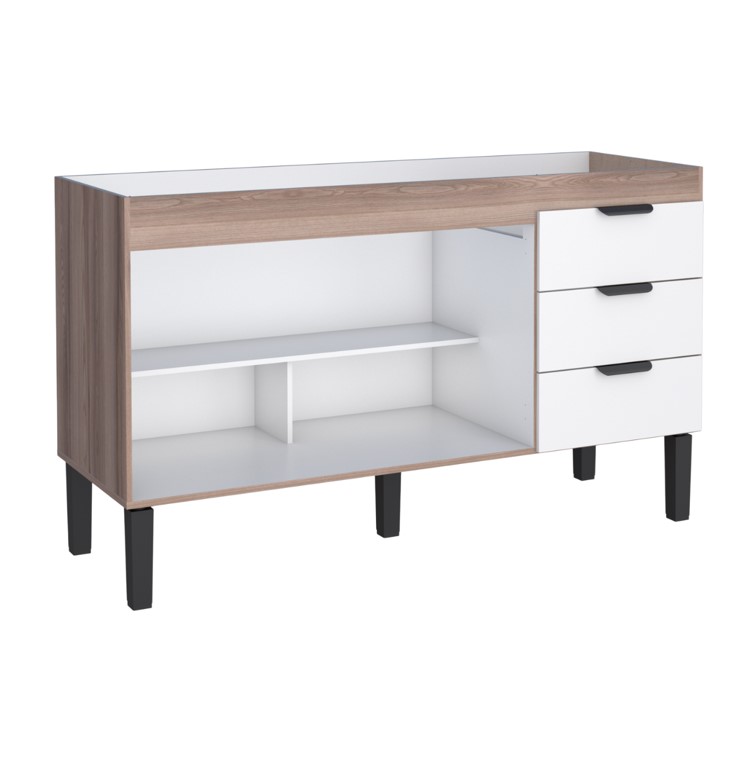 COZIMAX - GABINETE FLAMINGO 1,50MT BRANCO